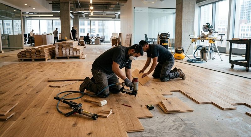 Commercial Hardwood Service in Middlesex County, MA