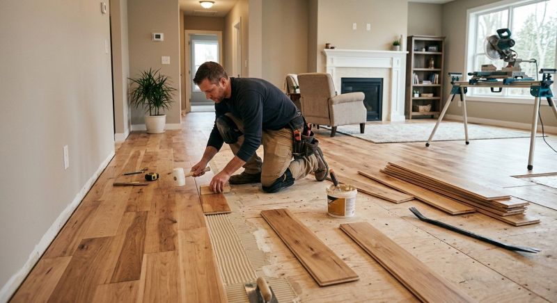 Engineered Wood Installation in Dedham, MA