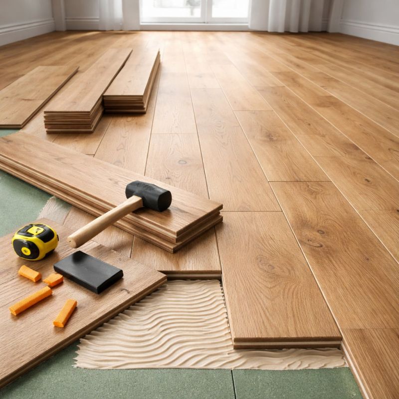 Engineered Wood Installation in Dedham, MA