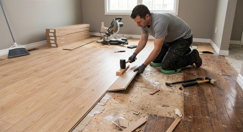 Laminate Floor Installation in Concord, MA