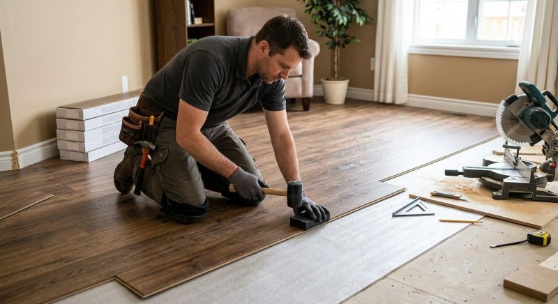 Laminate Floor Installation in Malden, MA