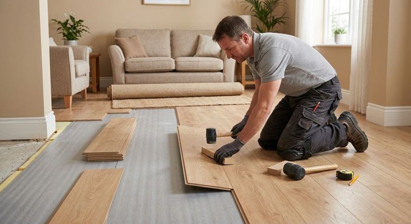 Laminate Floor Installation in Norfolk, MA