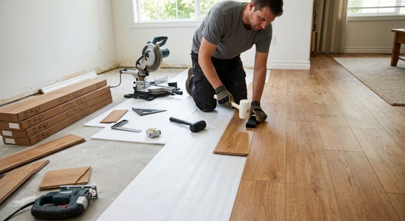 Laminate Floor Installation in Peabody, MA