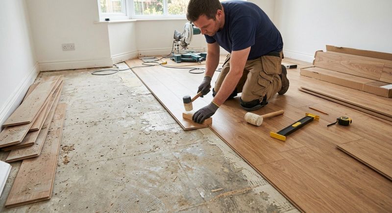 Laminate Floor Installation in Sharon, MA