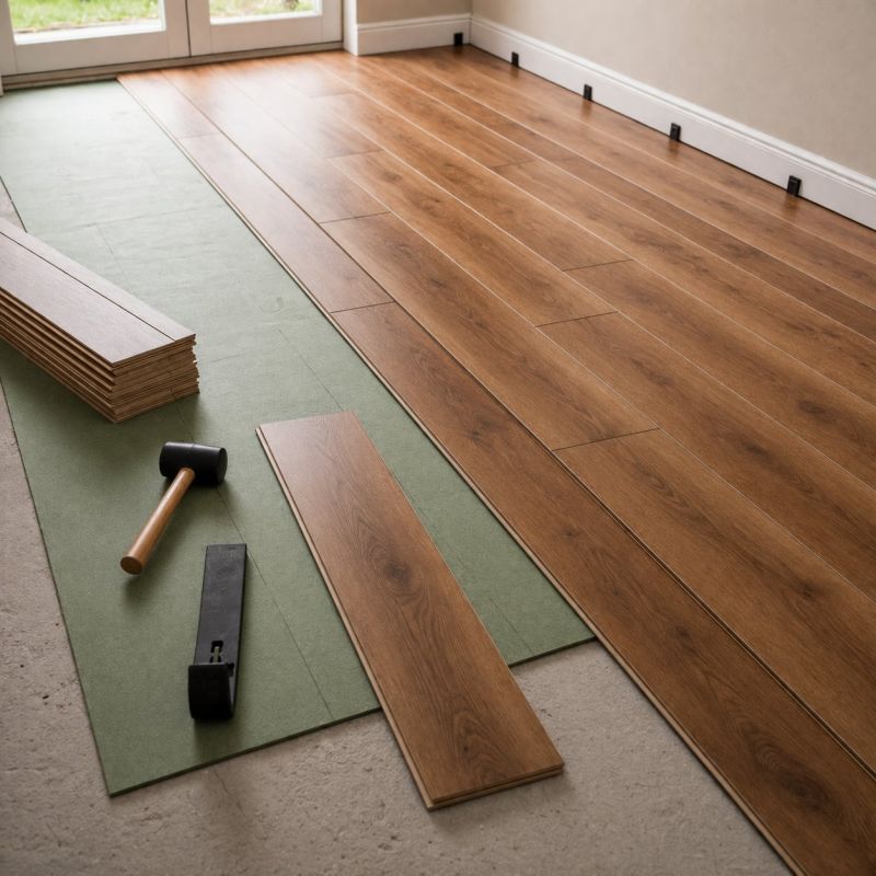 Laminate Floor Replacement in Bridgewater, MA