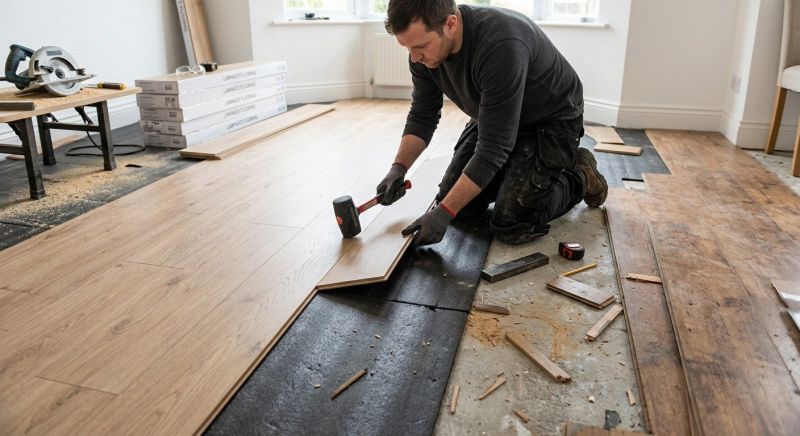 Laminate Floor Replacement in Woonsocket, RI