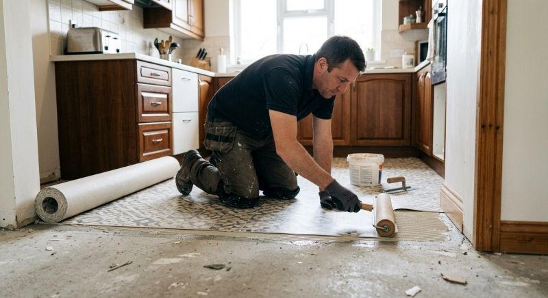 Linoleum Floor Installation in Brookline, MA
