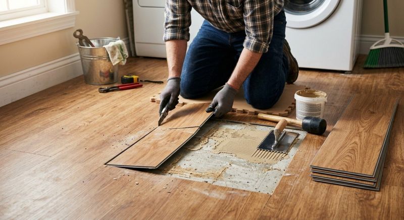 Linoleum Floor Installation in Plainville, MA