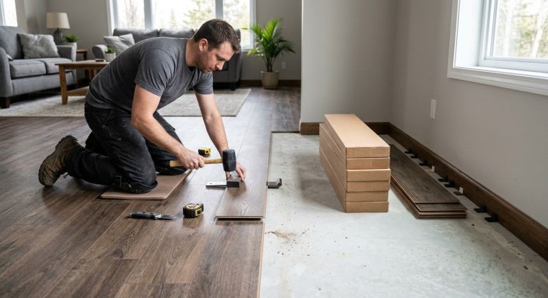 Luxury Vinyl Tile Installation in Boston, MA