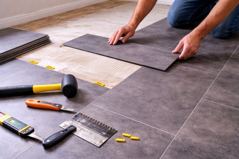Luxury Vinyl Tile Installation in Chestnut Hill, MA