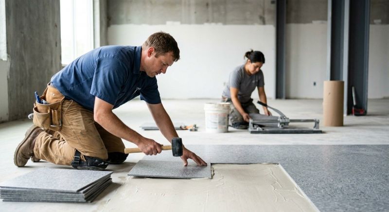 Lvt Flooring Installation in Norton, MA