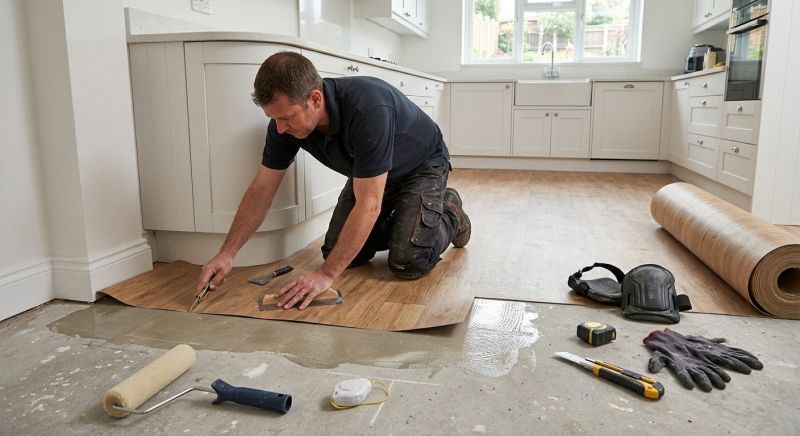 Sheet Flooring Installation in Hudson, MA