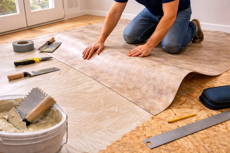 Sheet Flooring Installation in Norton, MA