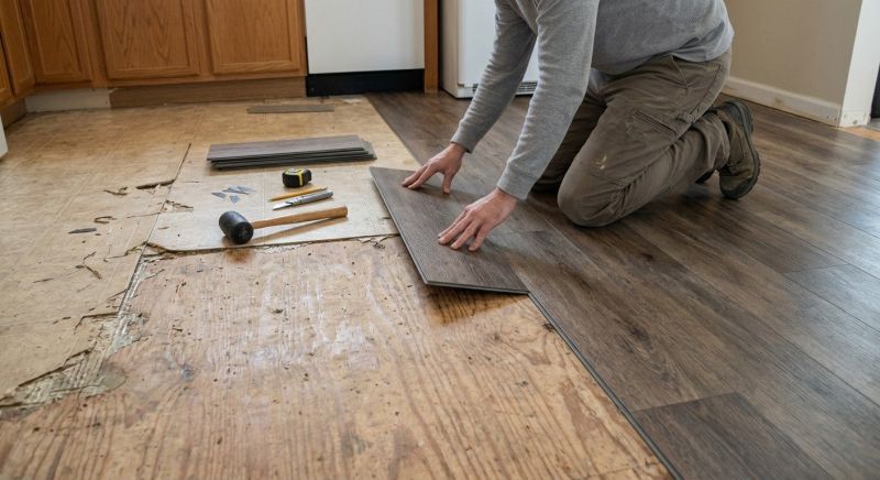 Vinyl Flooring Installation in Framingham, MA