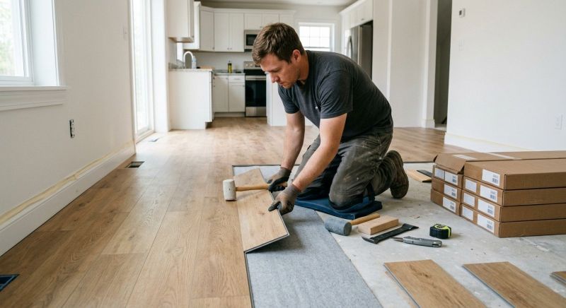 Vinyl Flooring Installation in Walpole, MA