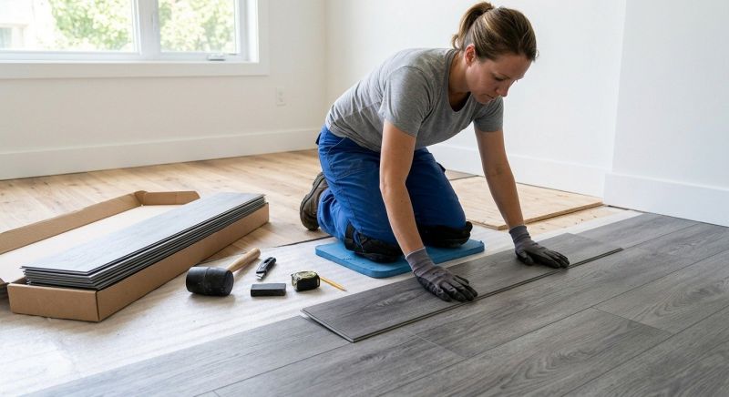 Vinyl Tile Replacement in Dedham, MA